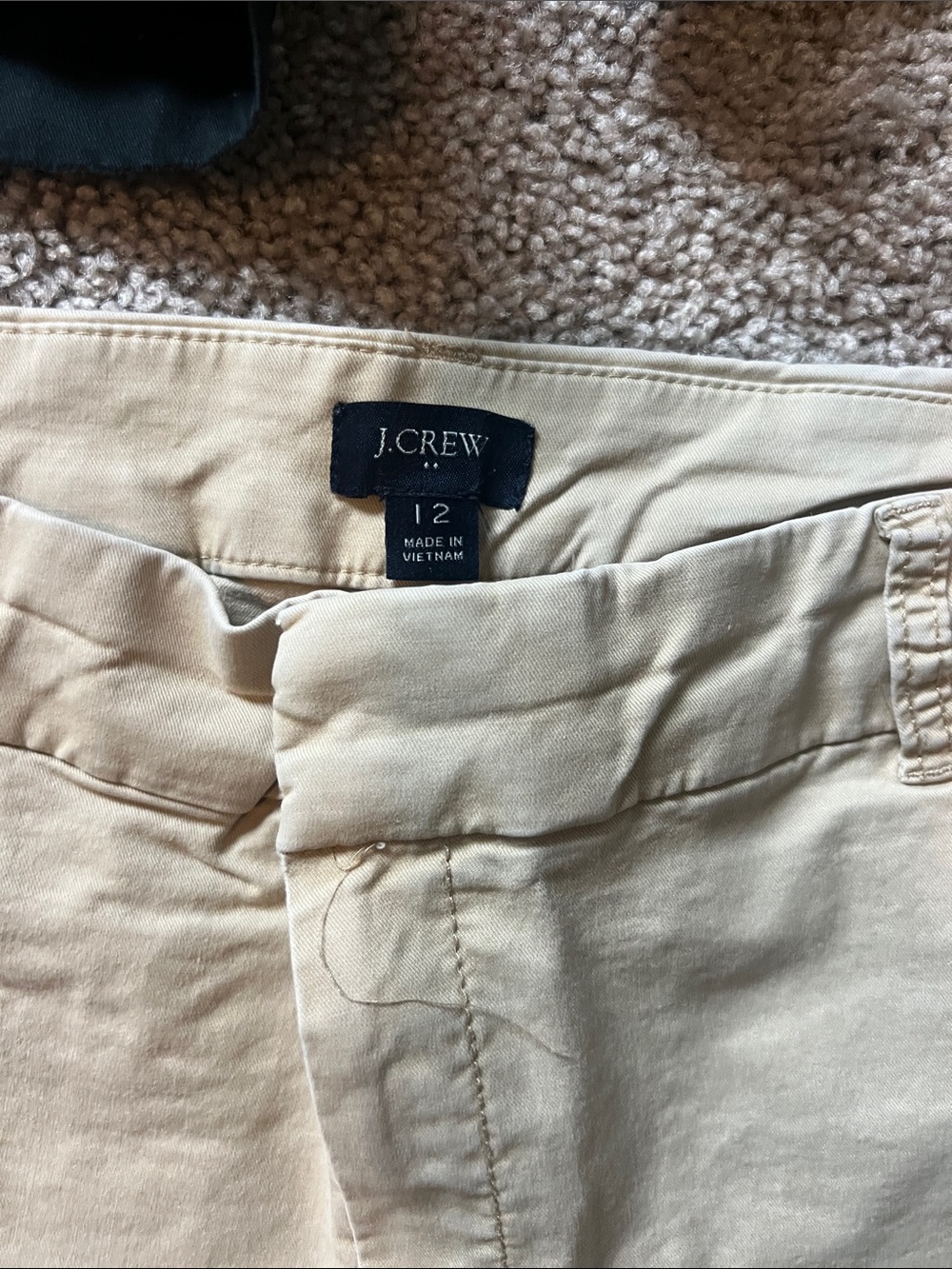 LOT 4 J Crew shorts women’s size 12. Khaki, black, grey & green - Picture 8 of 10